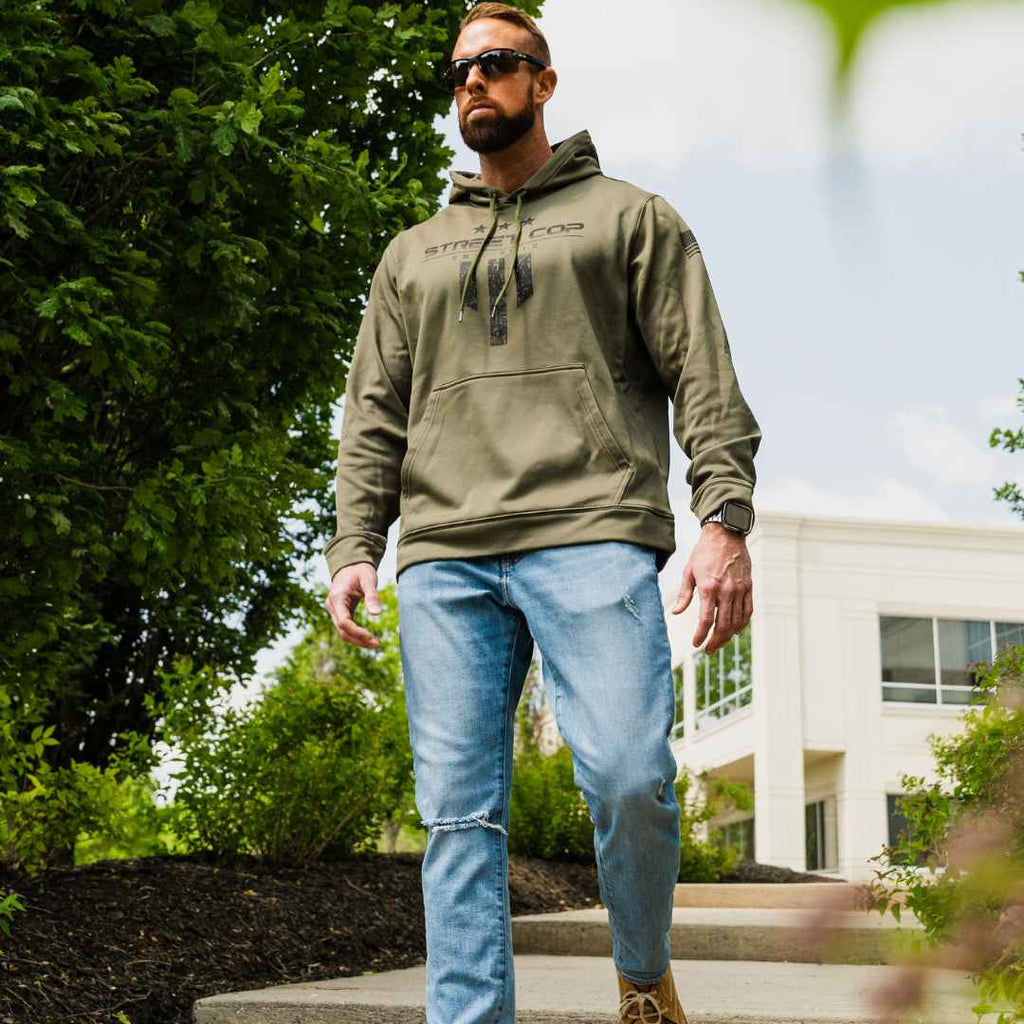 Performance Hoodie- Green