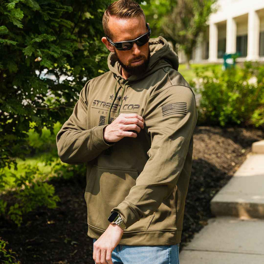 Performance Hoodie- Green