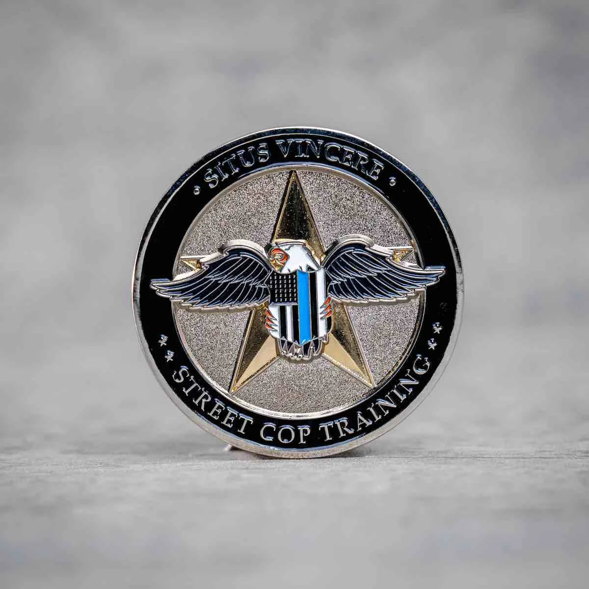 Street Cop Training Coin