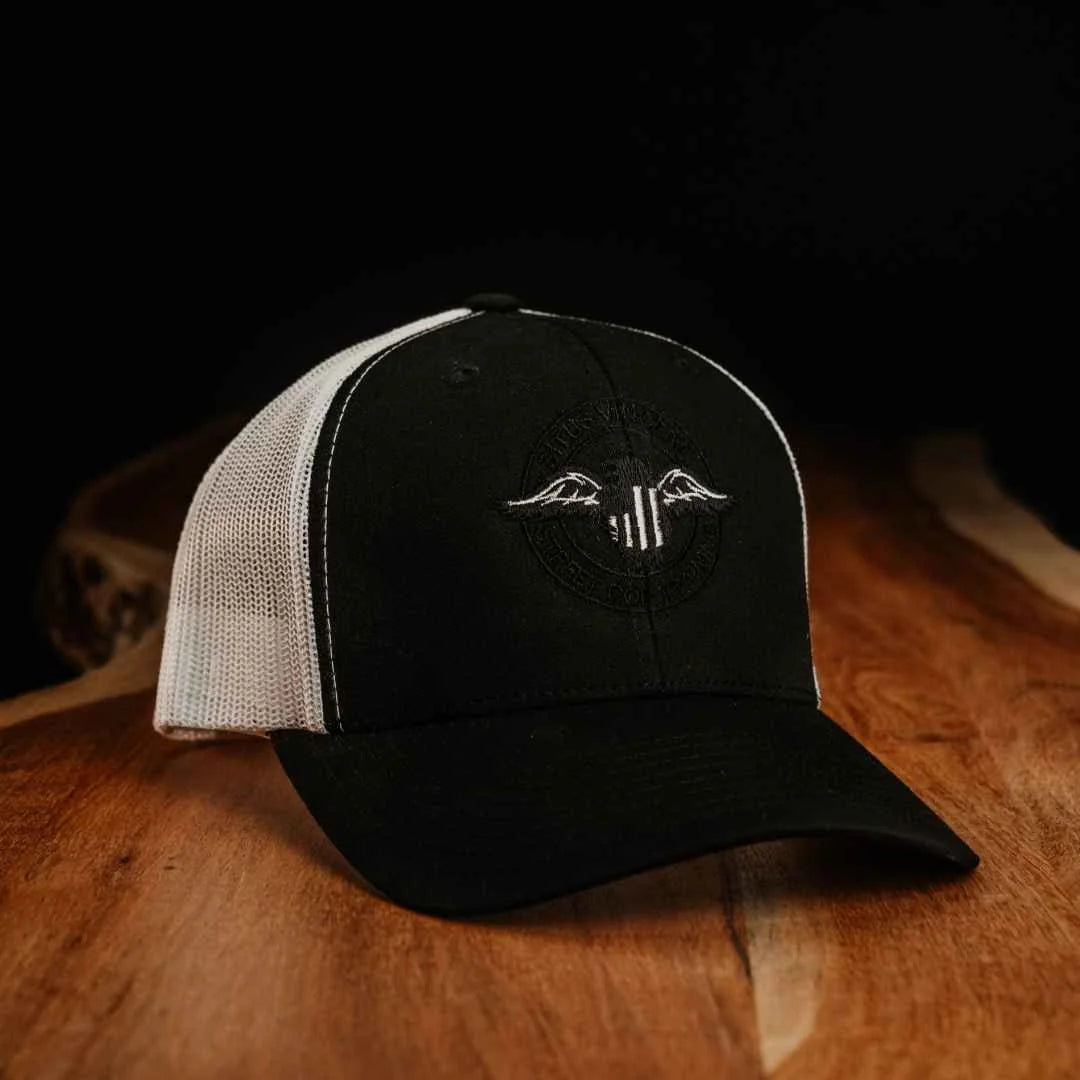 The Eagle Snapback- Black/White